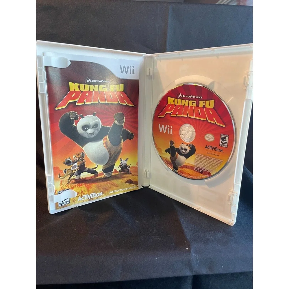 Pre-Owned Nintendo Wii, 2008 Kung Fu Panda Complete with Manual
